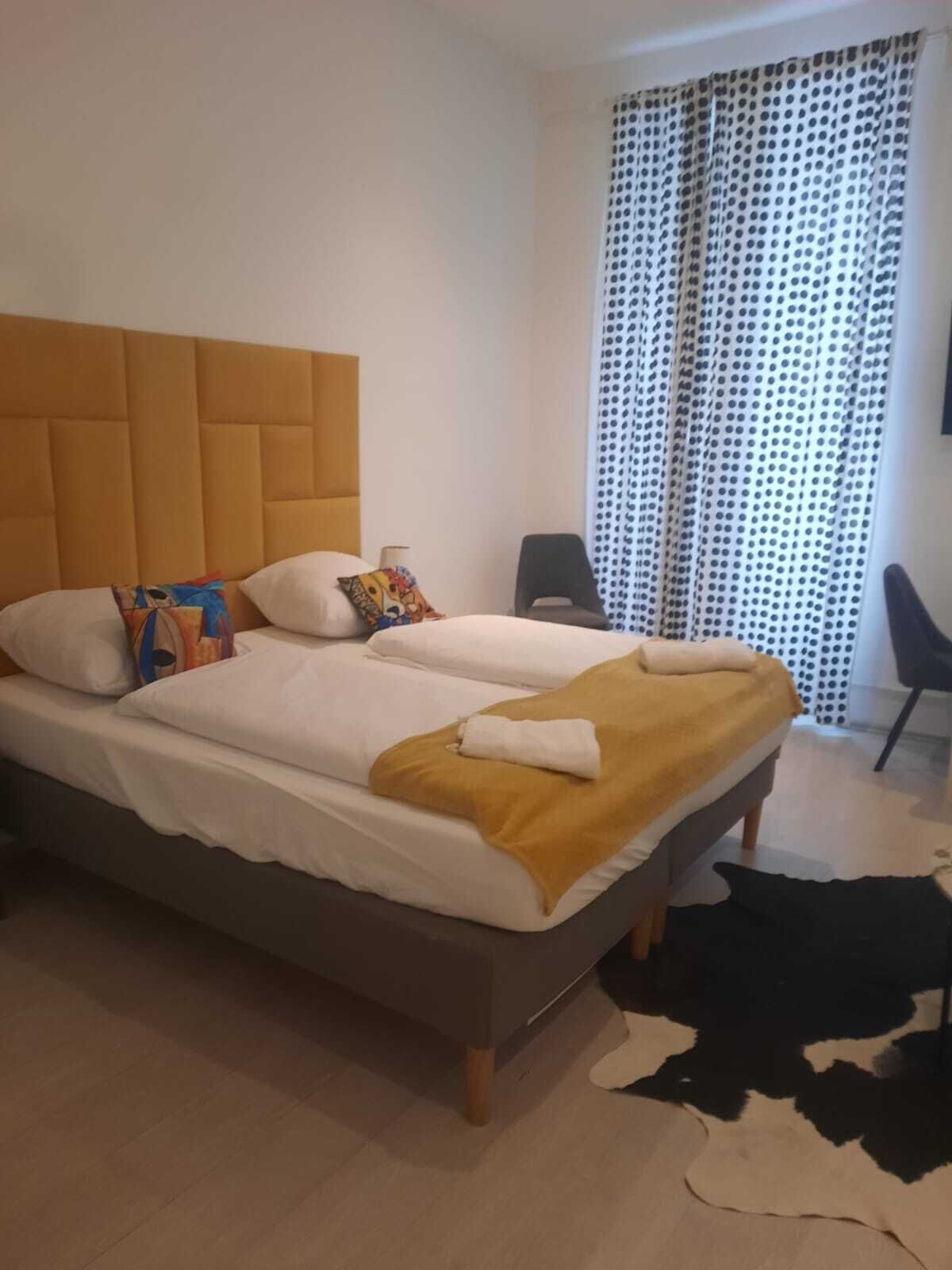 Basic-Apartment | Bügeleisen/Bügelbrett, kostenloses WLAN