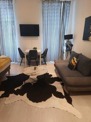 Apartamento básico | Vista do quarto