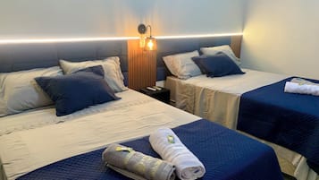 1 quarto, Wi-Fi de cortesia, roupa de cama