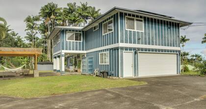 7 Mi to Hilo Beaches: Peaceful Retreat w/ Sauna