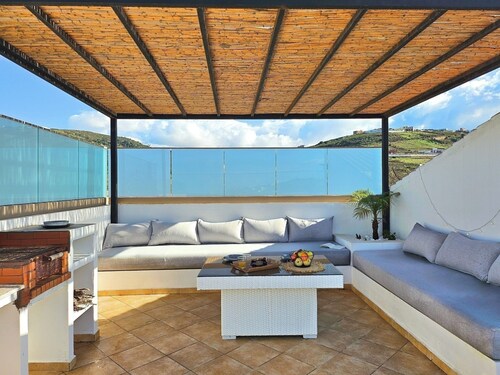 Villa avec piscine, vue mer et montagne - Tanger