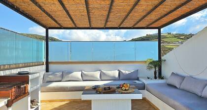 Villa avec piscine, vue mer et montagne - Tanger