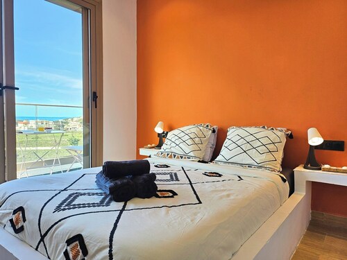Villa with pool, sea and mountain view - Tangier