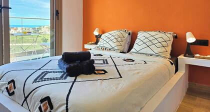 Villa with pool, sea and mountain view - Tangier