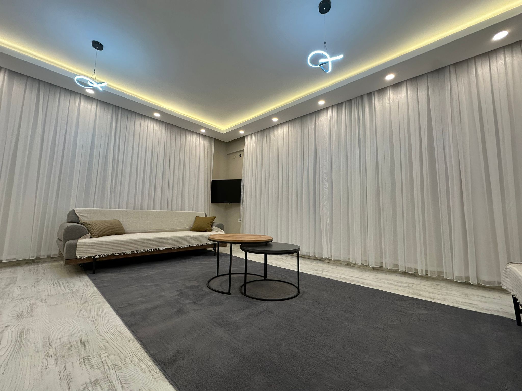 Comfort 1+1 Apart Daire, Balkonlu, Dag Manzarali | Woonruimte