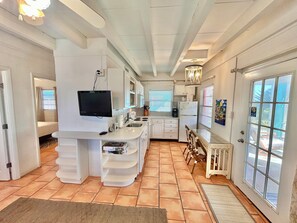 Private kitchen - Baked Beach Bungalow, across the street from the beach. (St. George Island)