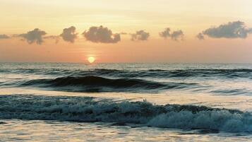 Sun loungers, beach towels