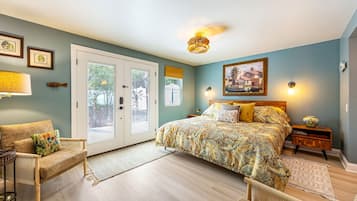 1 soverom, strykejern/-brett, wi-fi (inkludert) og sengetøy