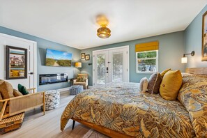 1 habitación, tabla de planchar con plancha, wifi gratis y ropa de cama 