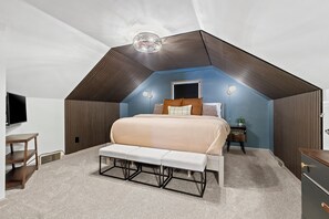 4 slaapkamers, een strijkplank/strijkijzer, wifi, beddengoed