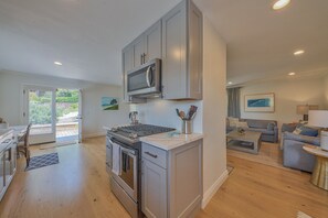 Fridge, microwave, oven, stovetop - 4052 Seahaven - Spacious Family Home in Carmel (Carmel)