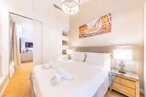1 Schlafzimmer, Bügeleisen/Bügelbrett, kostenloses WLAN, Bettwäsche