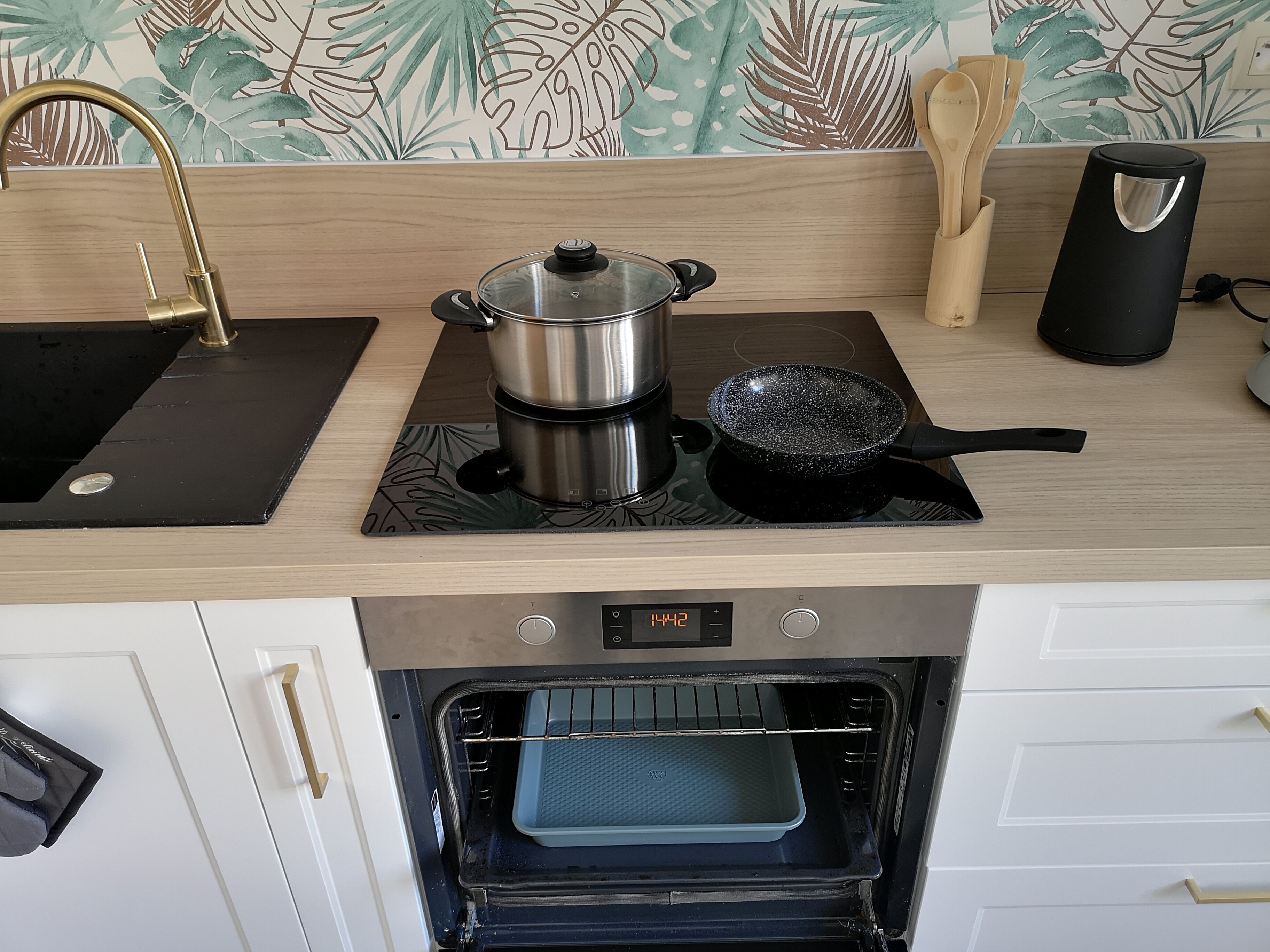 Mikrowelle, Ofen, Herdplatte