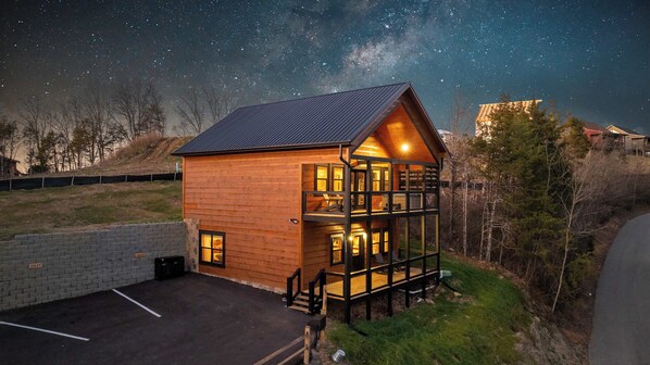 Exterior - Modern Pigeon Forge Cabin | Hot Tub, Game Loft (Pigeon Forge)