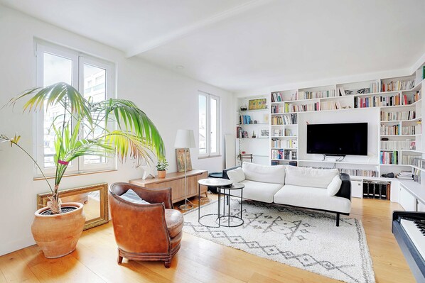 Apartment | Living area - Beautiful Apartment 2br/3p - Beaugrenelle (Paris)