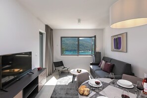 Interior - Premium apartment Kanat 4 with beautiful sea view (Rabac)