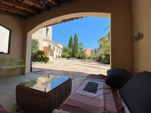 Terrace/patio - Exceptional villa sea view Bandol (Bandol)