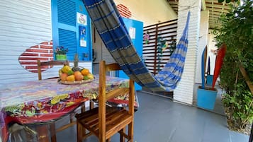 Quadruple Room, Patio, Garden View | Free WiFi