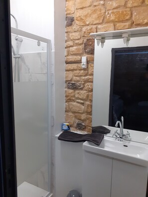 Hair dryer, towels, toilet paper - LE PETIT PARADIS Apartment for 2 people (Le Bugue)