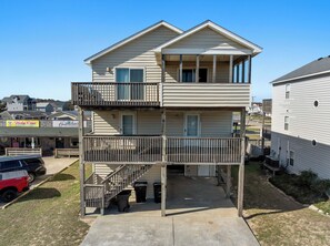 Exterior - Day Late: Semi-Oceanfront | Private Pool | Hot Tub (Kill Devil Hills)