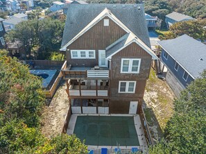 Exterior - Kookoolamonga! : Private Heated Pool | Hot Tub | Rec Room (Nags Head)