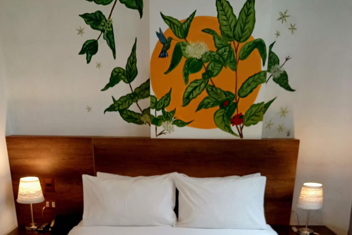 Quarto casal | Cofres nos quartos, quartos à prova de som, Wi-Fi de cortesia