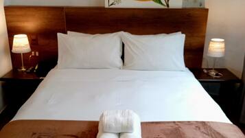 Tweepersoonskamer | Een kluis op de kamer, geluiddichte muren, gratis wifi