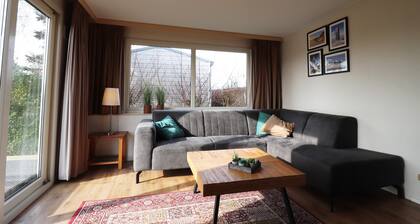 Dune Chalet Between Golf Course and Sea Beach