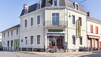 Voorkant van accommodatie