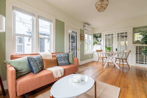 TV, offices - University Heights Bungalow | Renovated & Walkable (San Diego)