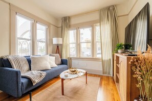 TV, offices - Boutique University Heights Bungalow | Patio + A/C (San Diego)