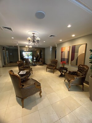 Lobby - Comfortable and fully equipped apartment in the heart of Jardins. (São Paulo)