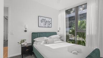 2 habitaciones y ropa de cama