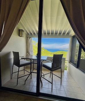 Dining - Cozy 1-bedroom condo in lovely St Thomas with AC and back up generator (St Thomas, USVI)
