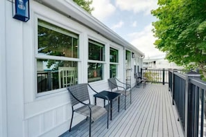 Terrace/patio - Steps from the Beach | Newly Renovated (Old Orchard Beach)