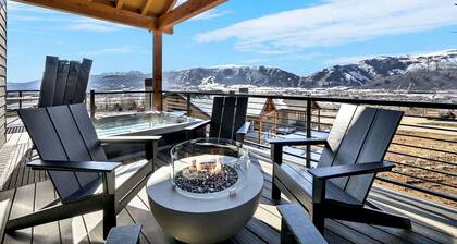 Eden Mountain Cabin: Hot Tub & Stunning Views Retreat