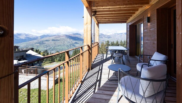 Property grounds - Apartment at pistes with spa and parking - Arc 1800 (Les Arcs 1800)