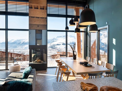 Luxury chalet in Les Arcs 1800 with indoor pool and home cinema