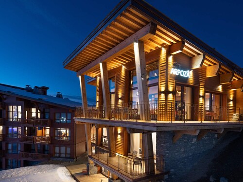 Spacious chalet in Arc 1800 with indoor pool and sauna
