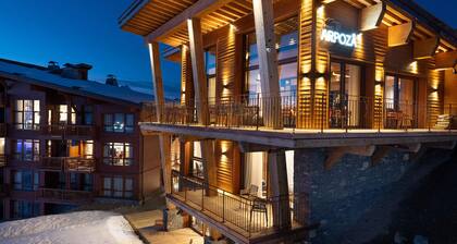 Spacious chalet in Arc 1800 with indoor pool and sauna