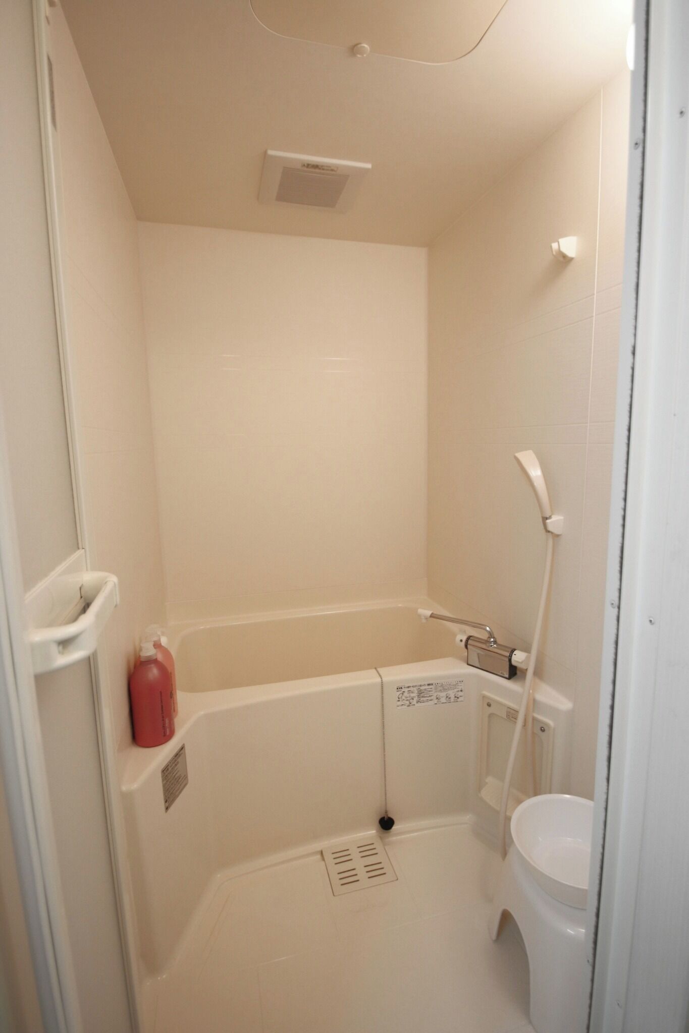 Hair dryer, towels