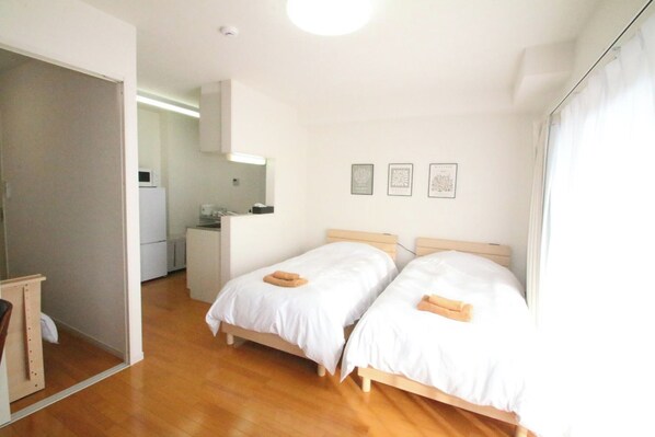 1 bedroom, free WiFi, bed sheets - 1 parking space 15minute walk to the downtown a / Kumamoto Kumamoto (Kumamoto)