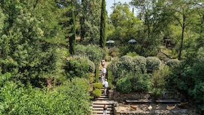 Property grounds - La Manufacture Royale; exclusive heritage stay in booktown, south of France (Montolieu)