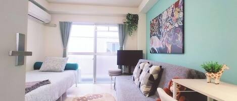 1 bedroom, desk, free WiFi, bed sheets