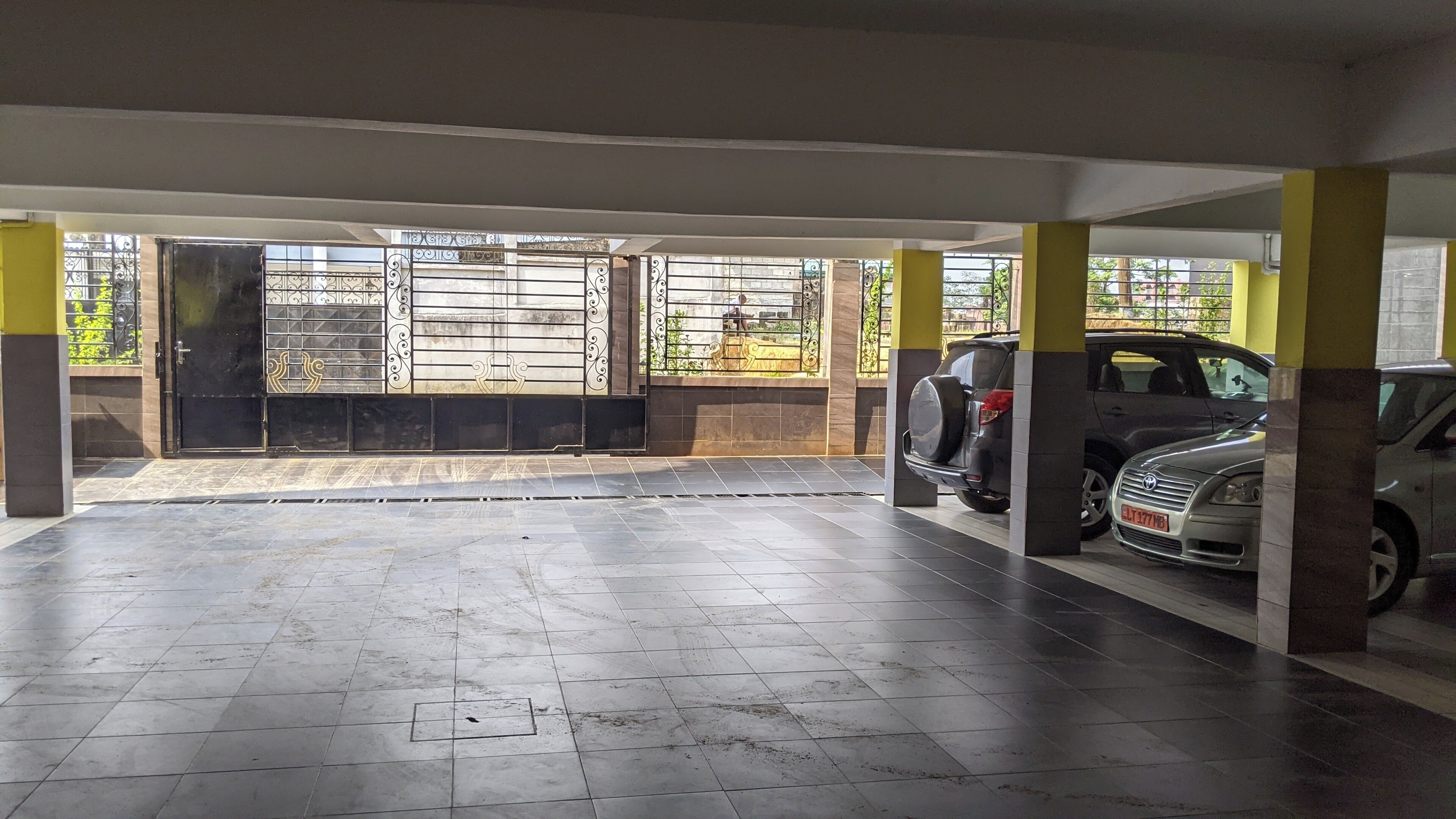 Enceinte de l’hébergement