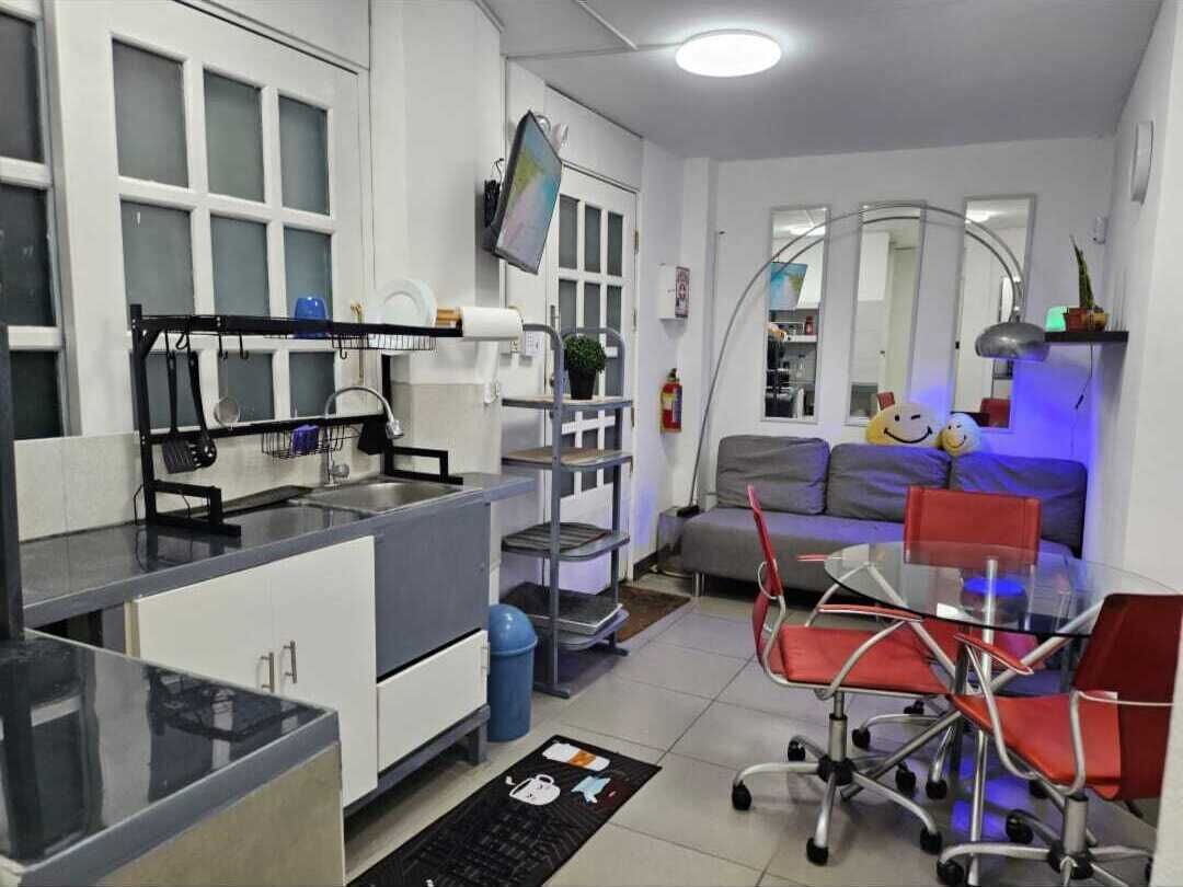 Klassiek appartement, 2 slaapkamers, airconditioning, uitzicht op de stad | Privékeuken