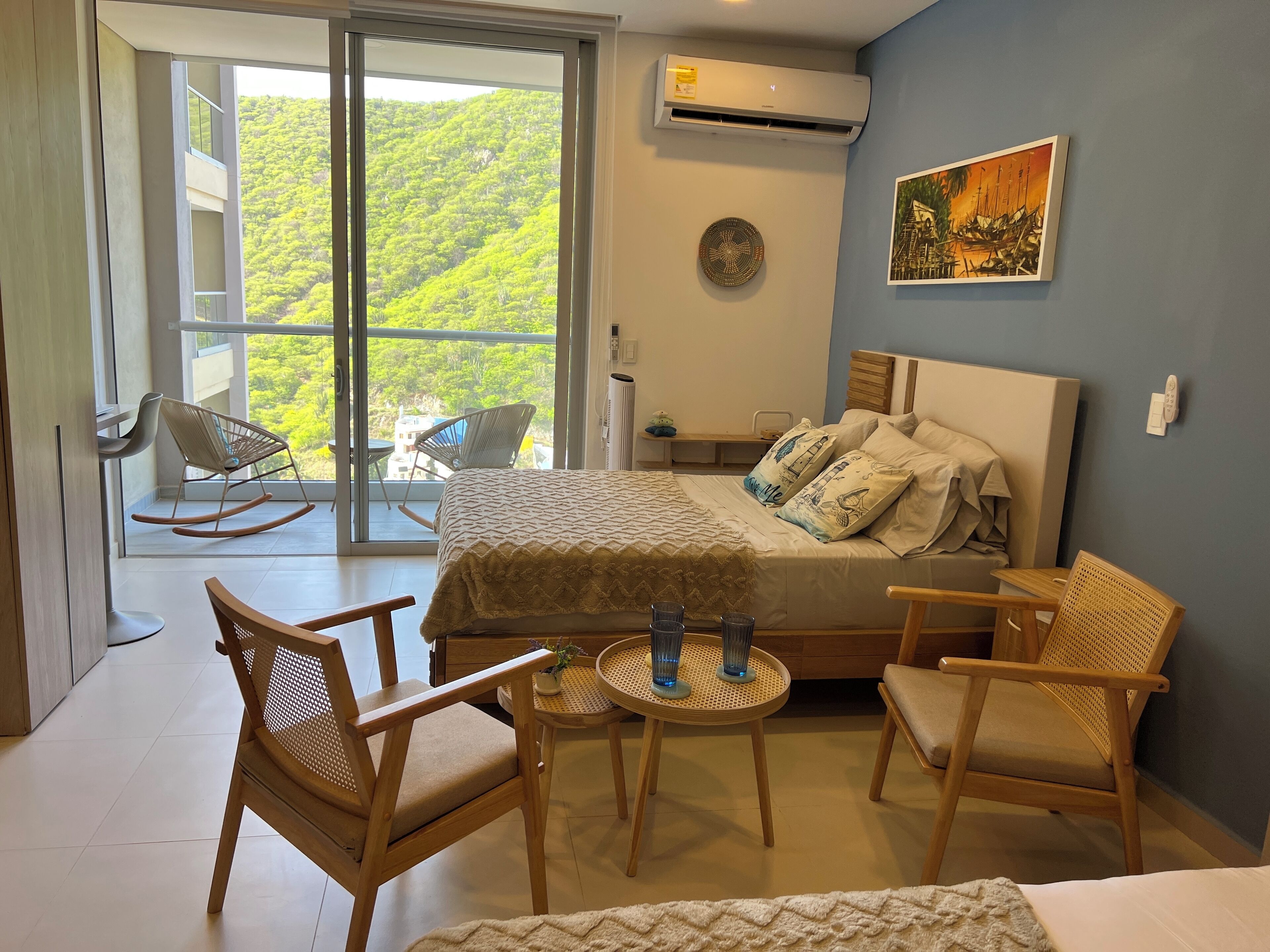 1 多间卧室、熨斗/熨衣板、免费 WiFi、床单