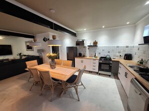 Microwave, oven, stovetop, dishwasher - Embrace This Planet in our peaceful 3 bedroom home in Fisherhaven. (Fisherhaven)