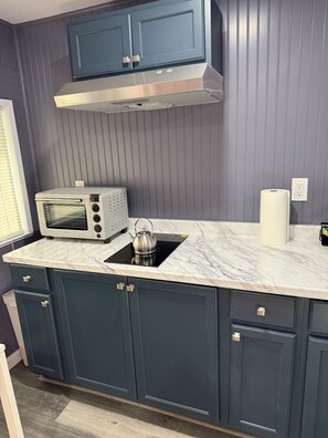 Een oven, een kookplaat