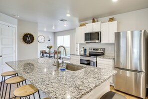 Kitchen - 6 Mi to Texas Tech: Family Home w/ Patio & Yard (Lubbock)
